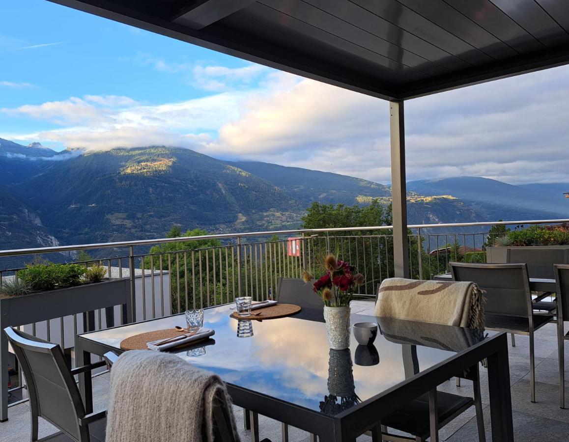 Chalet Diognysos B&B, Boutique Hotel & Wellness Crans-Montana Exteriér fotografie