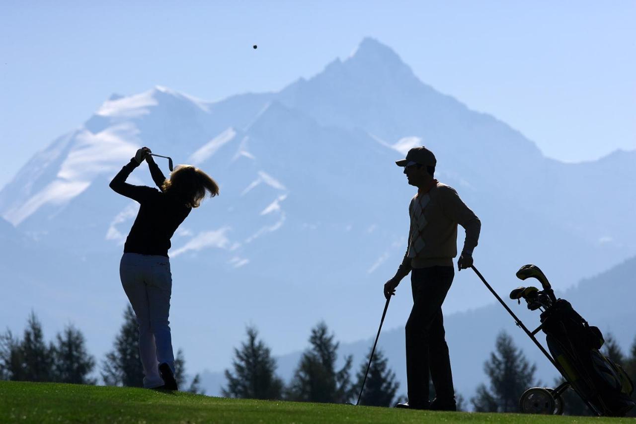 Chalet Diognysos B&B, Boutique Hotel & Wellness Crans-Montana Exteriér fotografie
