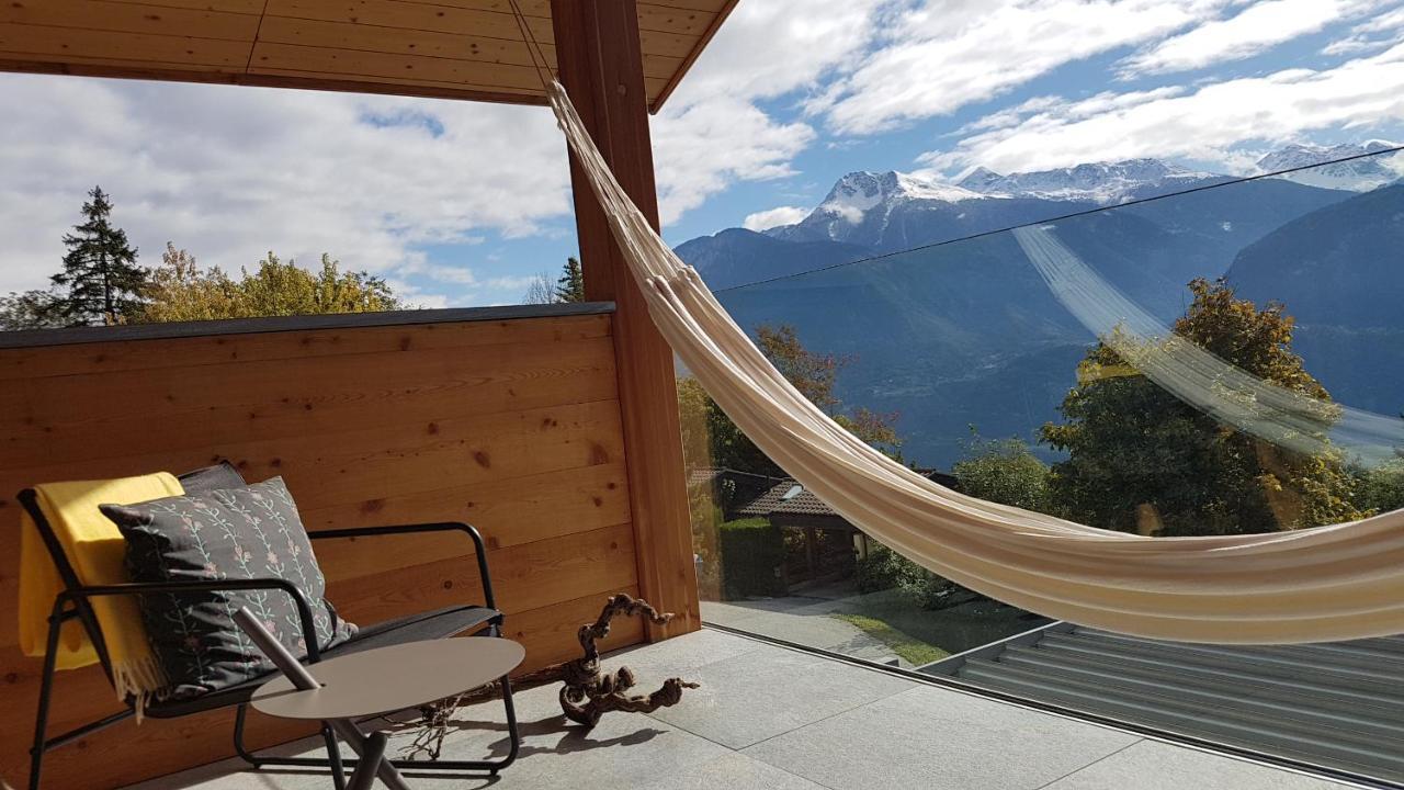 Chalet Diognysos B&B, Boutique Hotel & Wellness Crans-Montana Exteriér fotografie